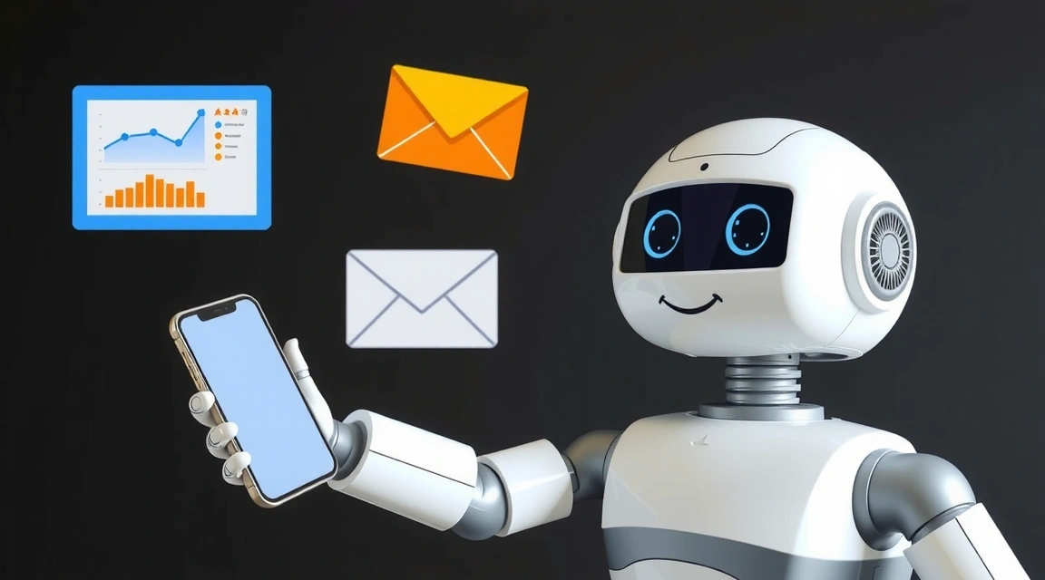 Robot automatizující marketingové úkoly