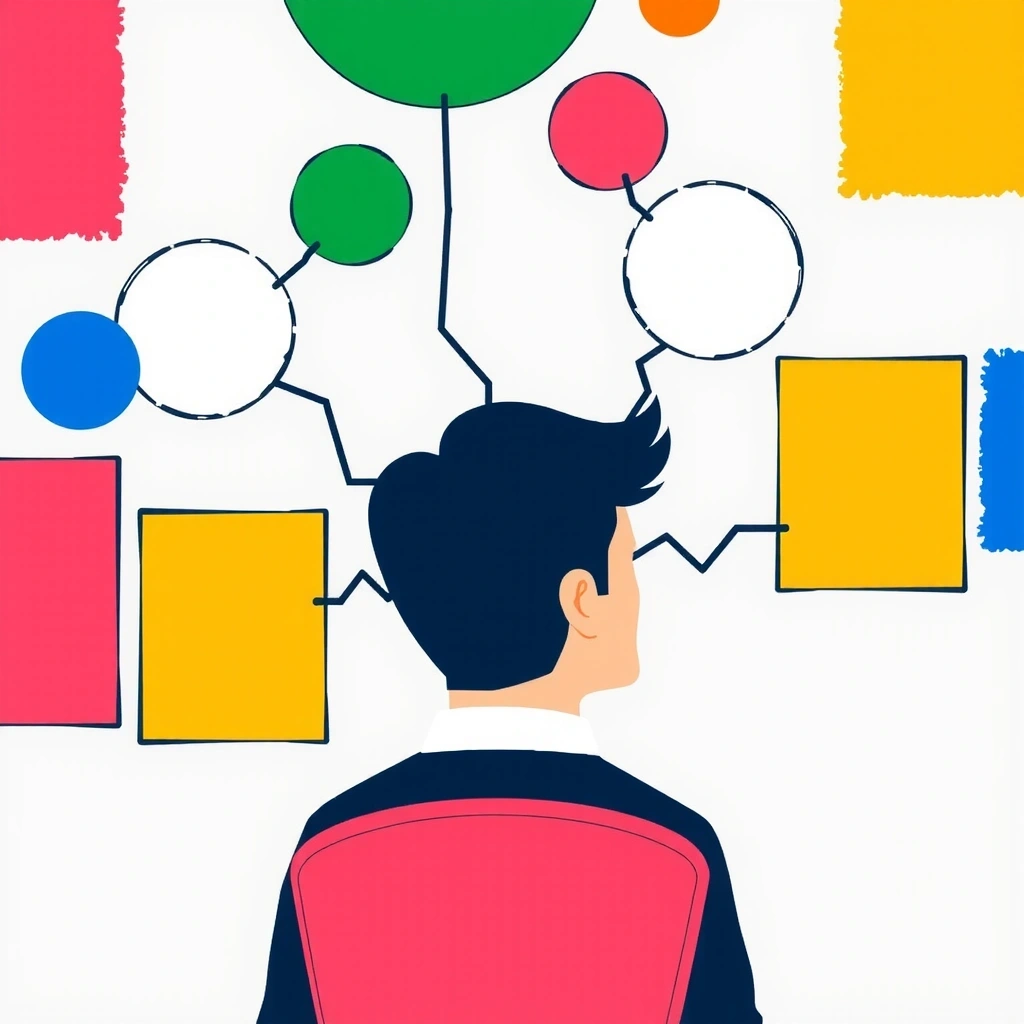 Ilustrace kreativního ředitele