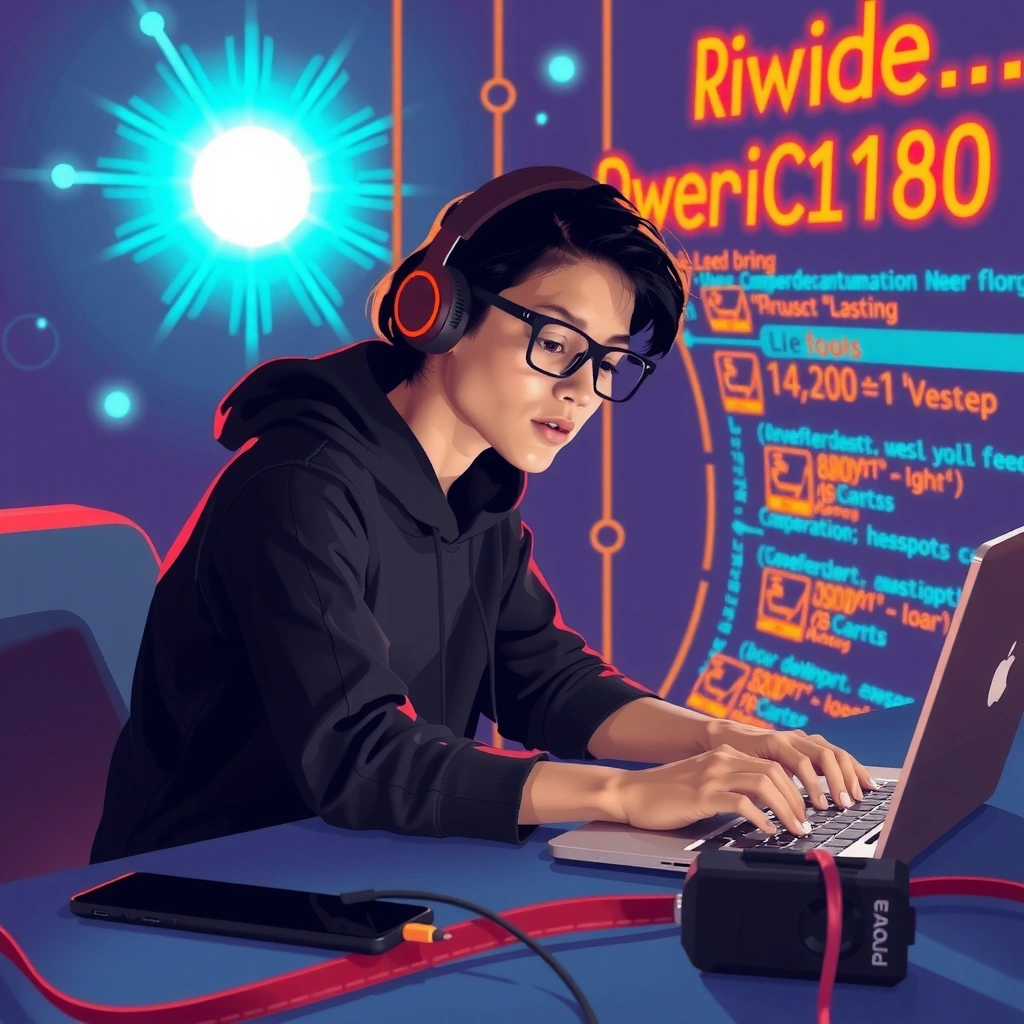 Ilustrace webového vývojáře